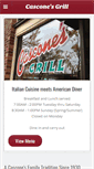 Mobile Screenshot of casconesgrill.com